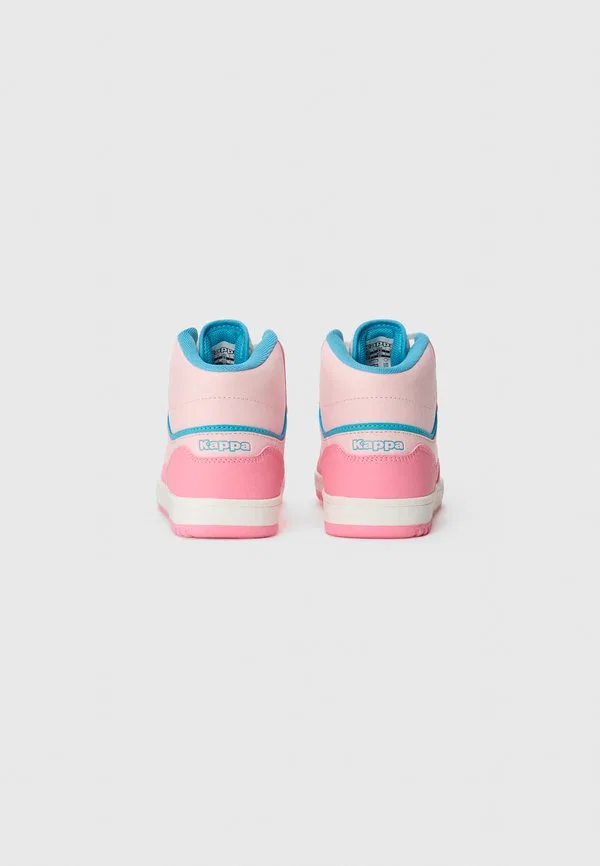 Высокие кроссовки rernal Kappa, White/Pink — фото 4