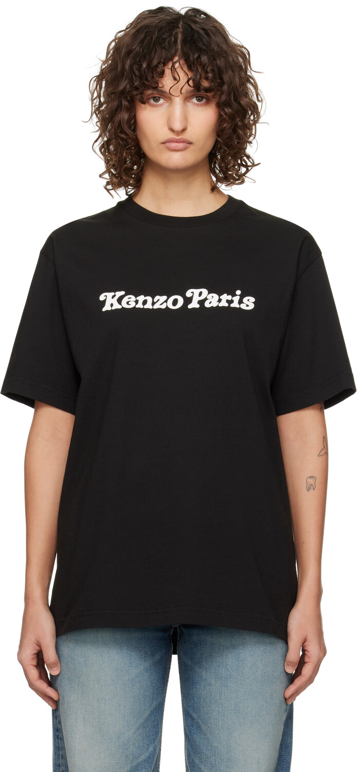 

Футболка Paris VERDY Edition большого размера Kenzo, черный