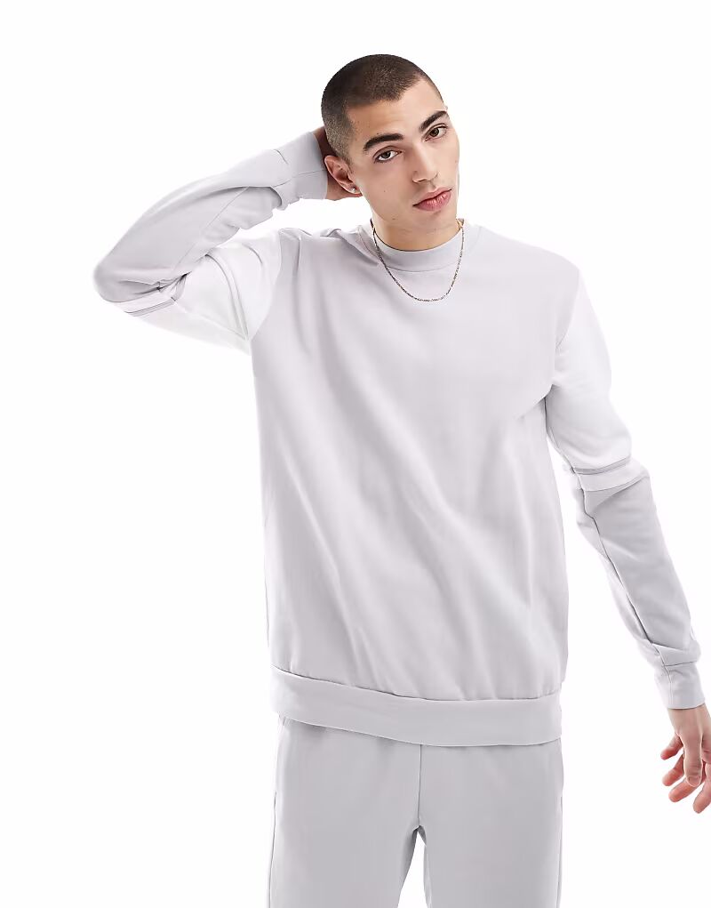 

Толстовка Adidas Football Squadra25 серого цвета