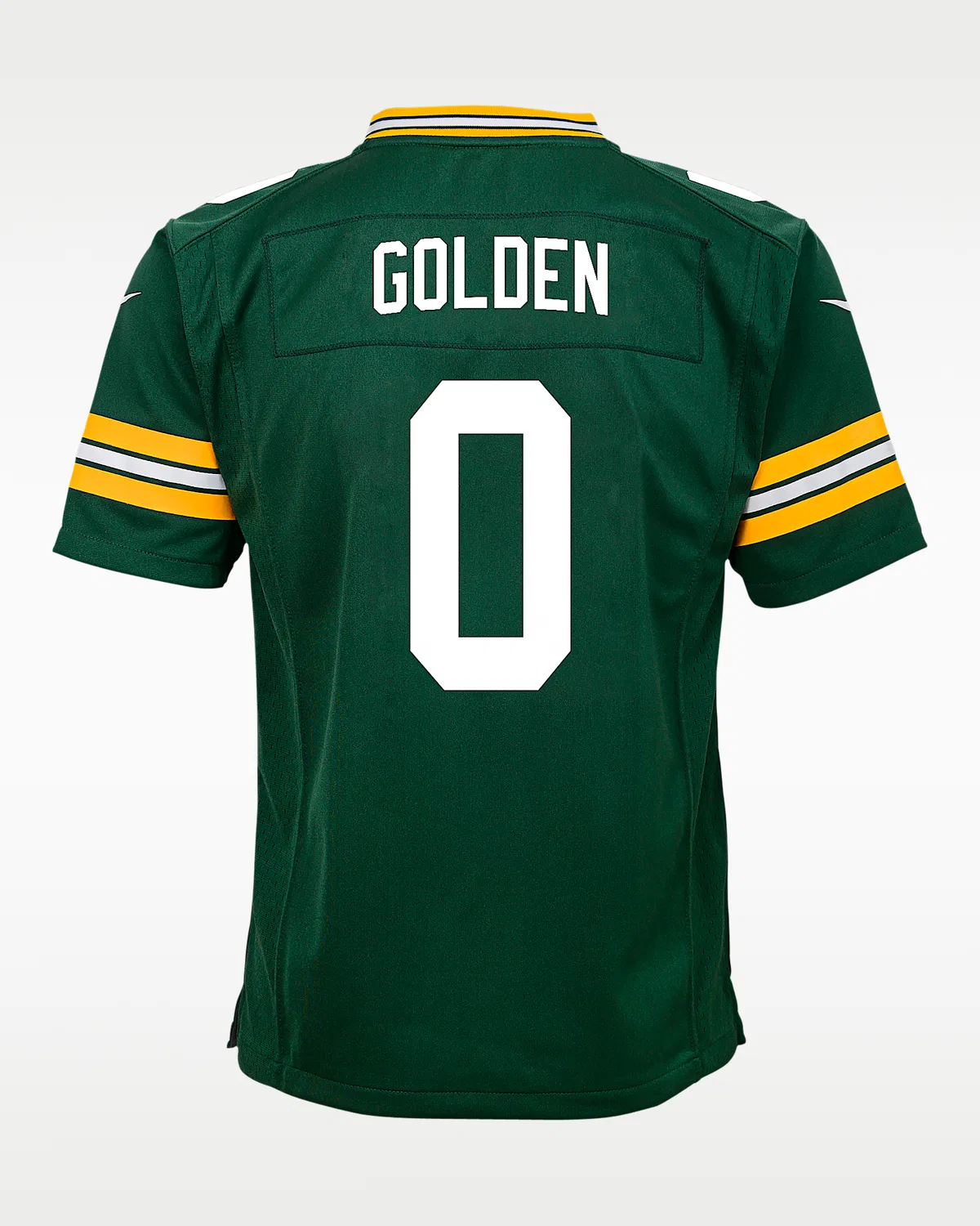 Детская большая футболка Nike NFL Game Jersey Matthew Golden Green Bay Packers, выбор первого раунда драфта 2025, Green — фото 2