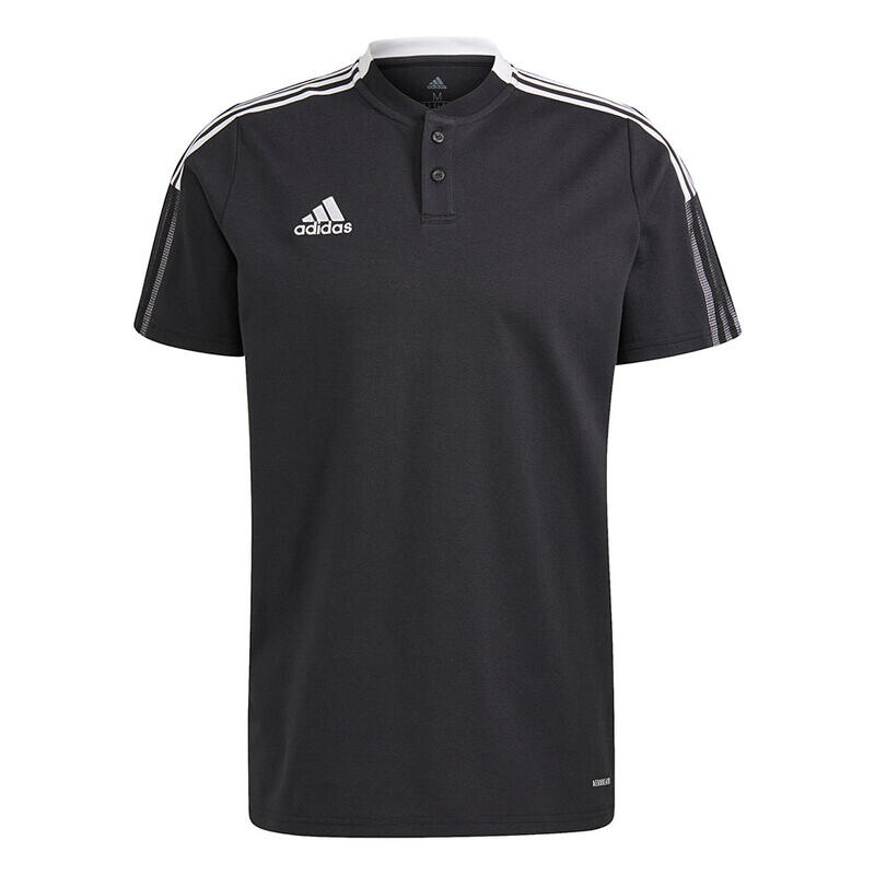 

Рубашка-поло Adidas, черный/белый