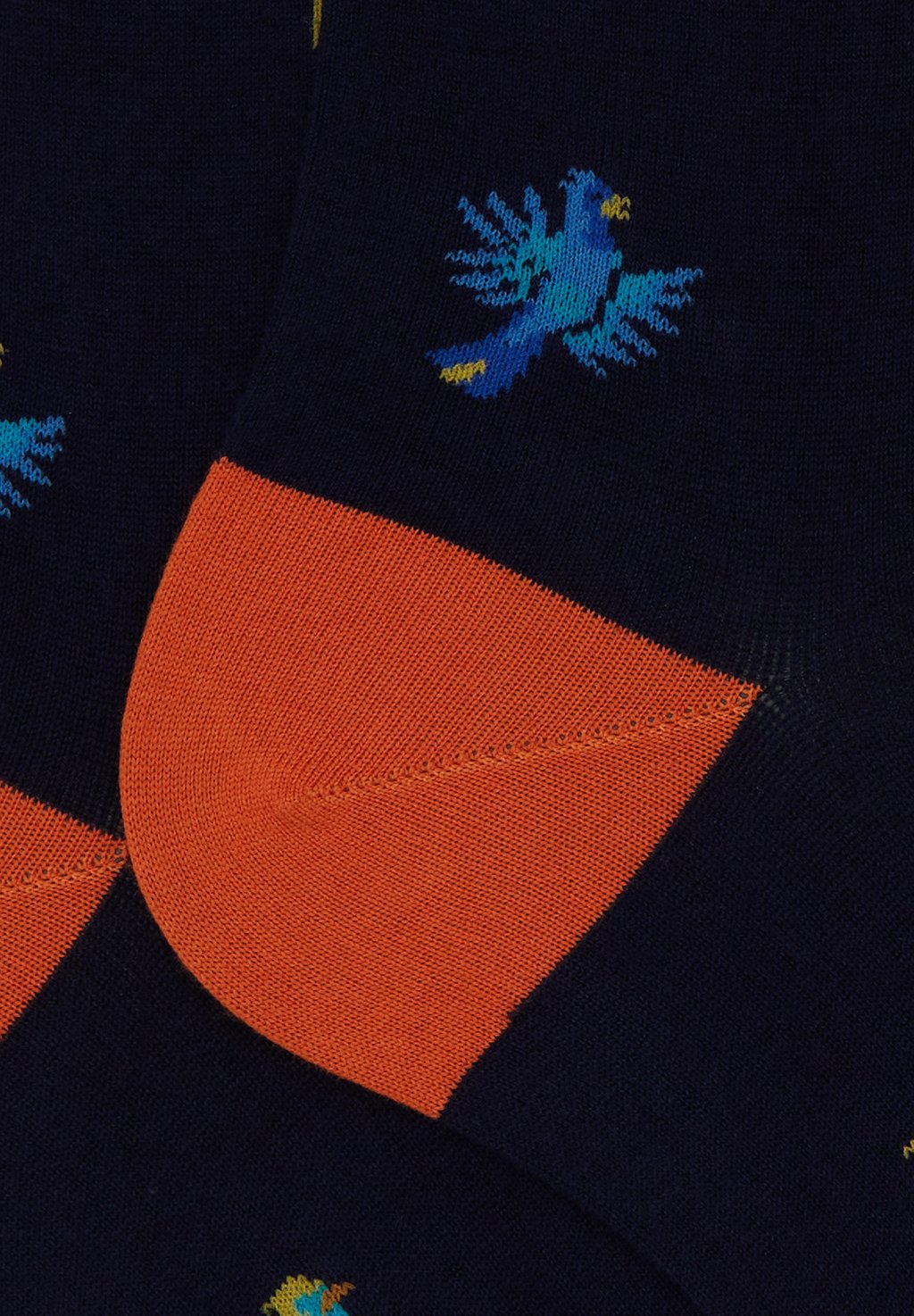 

Носки WITH WOODPECKER MOTIF Gallo, синий