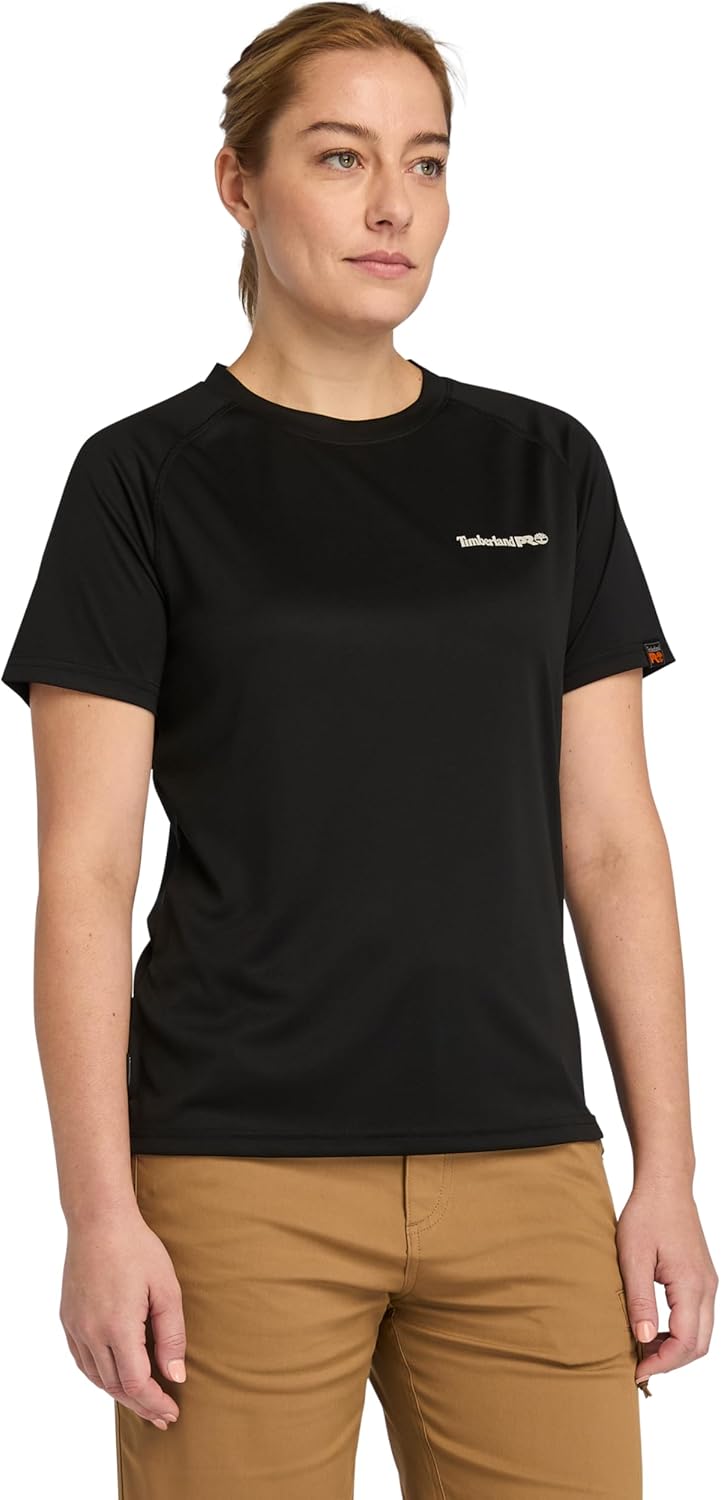 

Timberland PRO женская футболка с коротким рукавом Wicking Good, Black, Черный, Timberland PRO женская футболка с коротким рукавом Wicking Good, Black