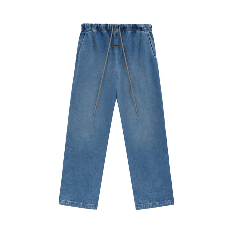 

Брюки Fear Of God Essentials Fear of God Essentials Denim Lounge Pant, синий