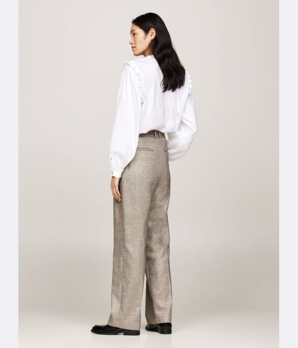 Брюки Flare fit Tommy Hilfiger, желтый — фото 3
