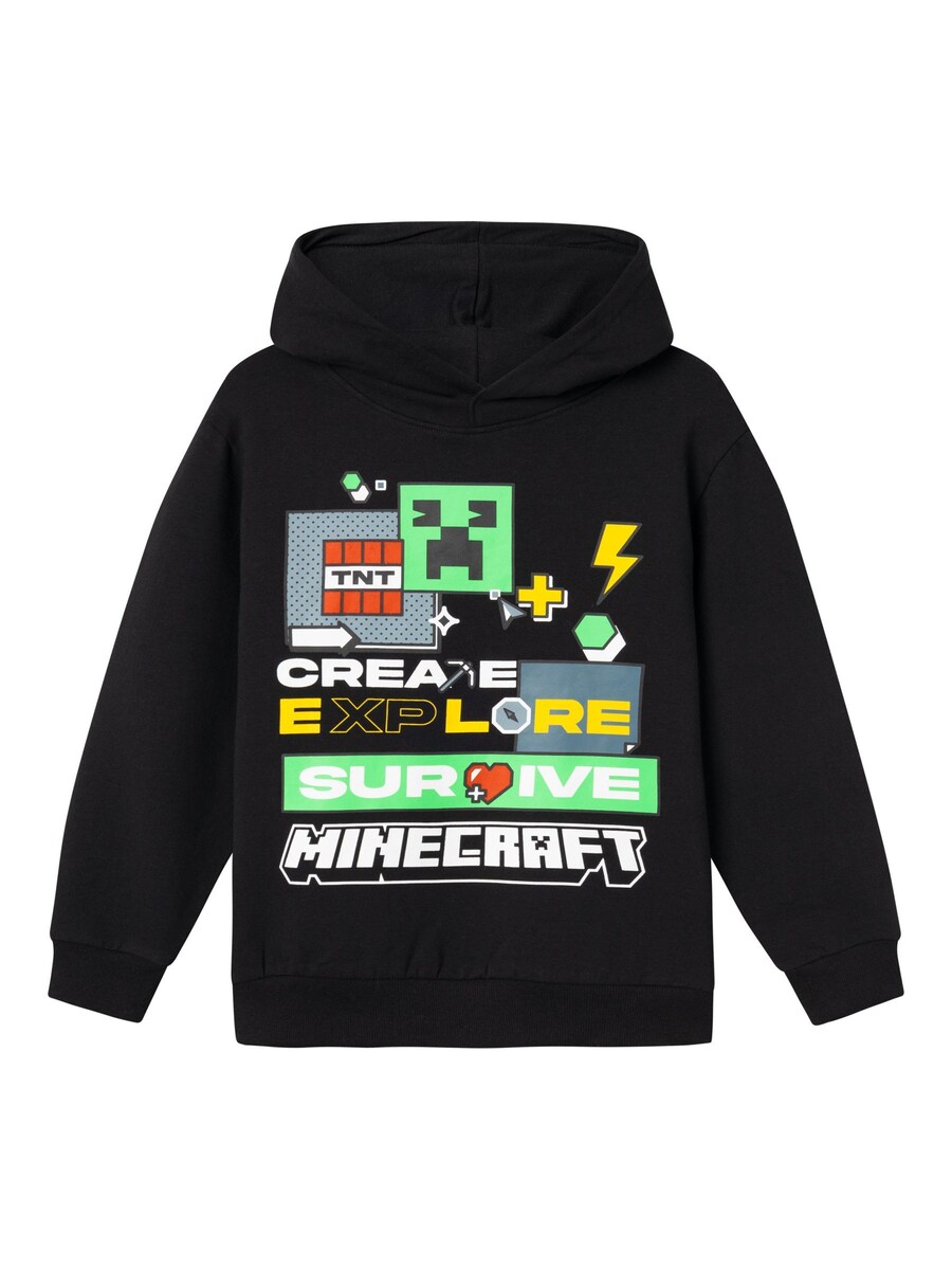 

Толстовка NAME IT Minecraft, черный