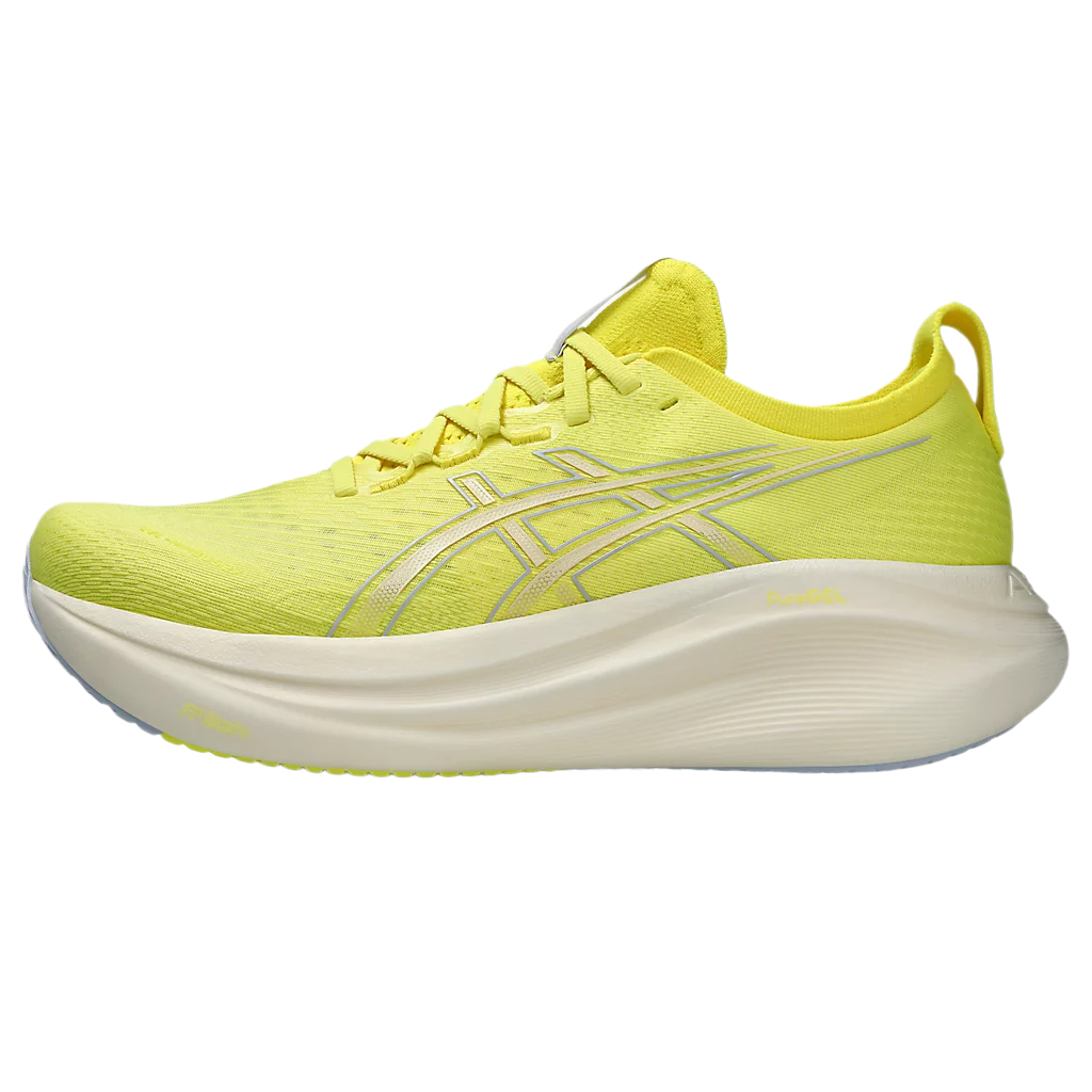 

ASICS GEL NIMBUS 27 мужские низкие беговые кроссовки желтого цвета, цвет Yellow