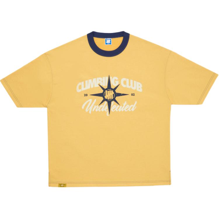 

Футболка Unisex CLIMBING CLUB Capsule Series SS24 UNDEFEATED, светло-желтый