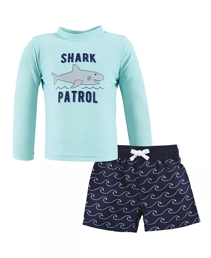 

Детский солнцезащитный комплект для мальчиков Hudson Baby, синий