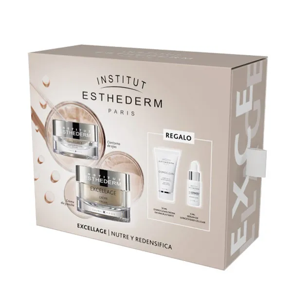 

Процедура ухода за лицом питает и укрепляет Pack Excellage Esthederm, 1 UD