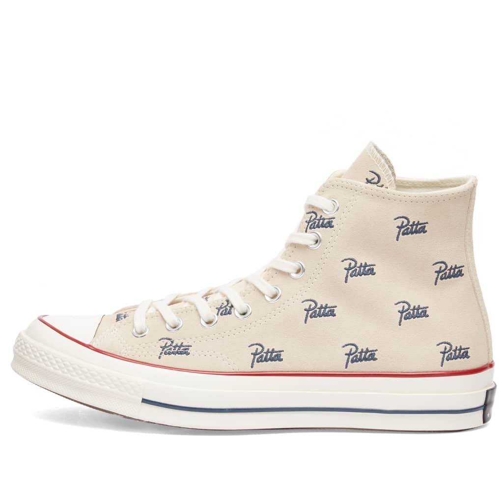 

Кроссовки X Patta Chuck 70 Converse, белый