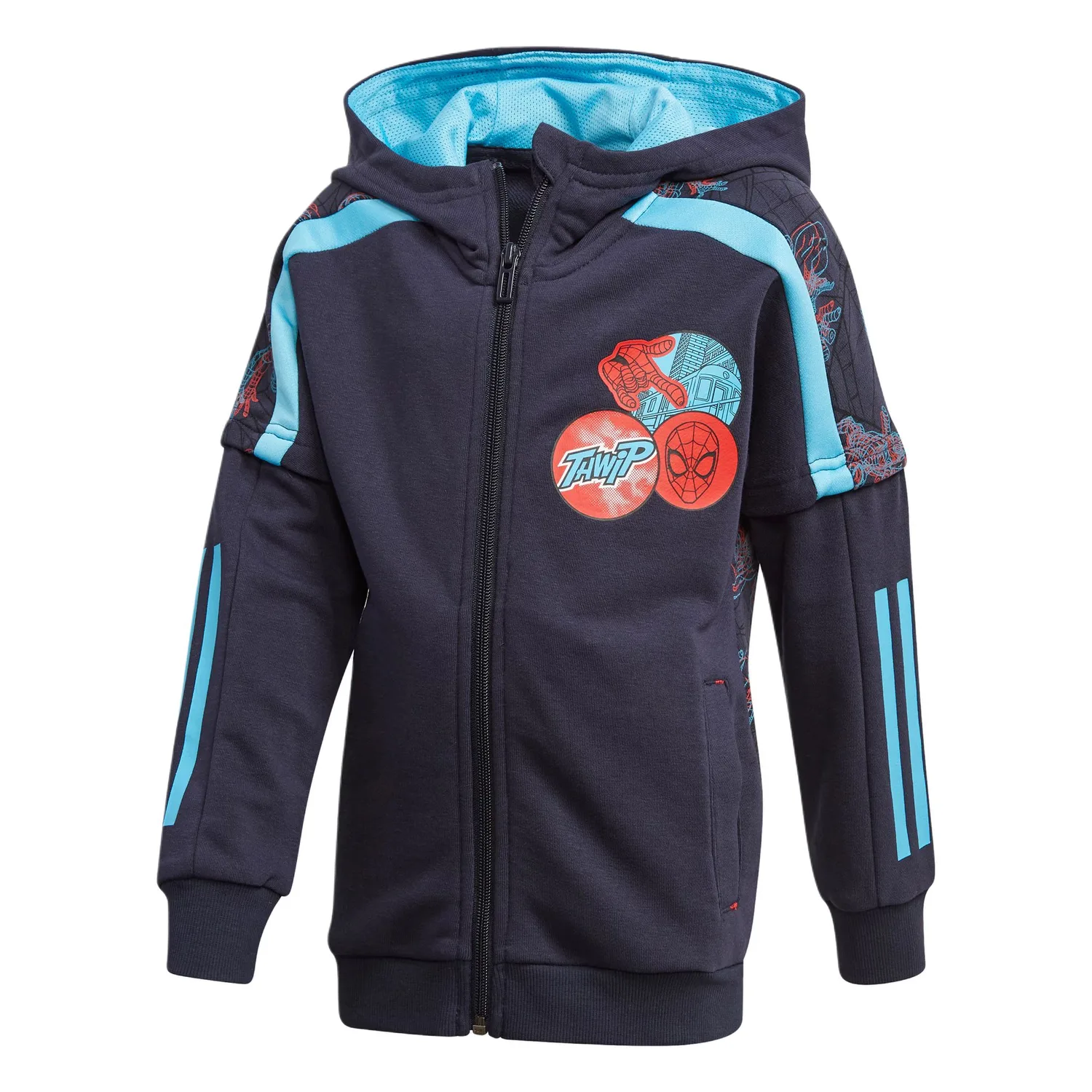 Adidas Куртка Legend Ink/Light Aqua Blue/Joy Reserve Red Kids'