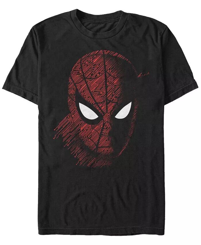 

Футболка с коротким рукавом Marvel Men's Spider Man Far From Home Tech Big Face Fifth Sun, черный