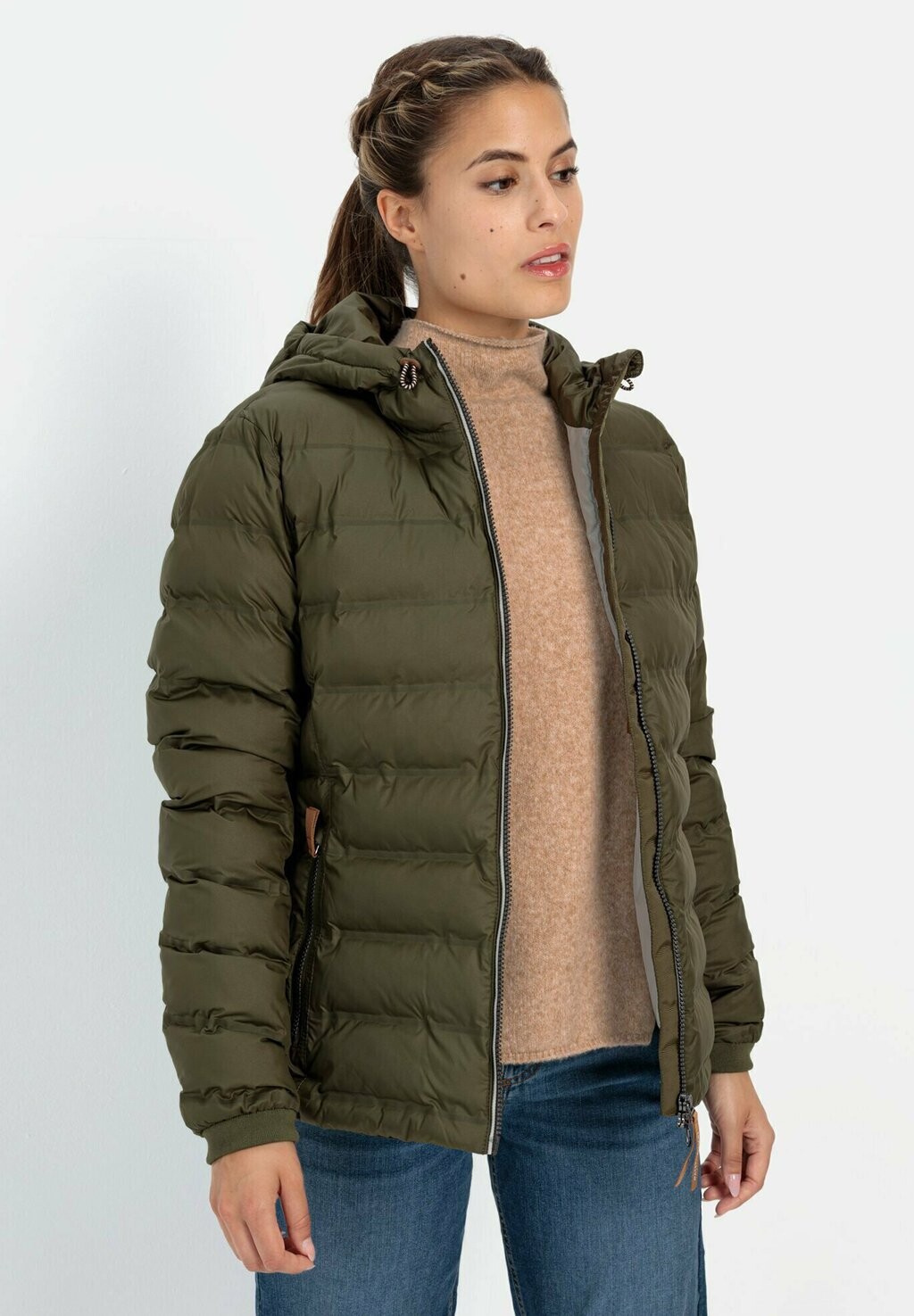 

Зимняя куртка REFLEKTIERENDEN camel active, зеленый