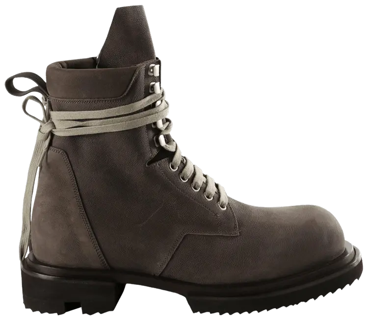

Ботинки Rick Owens Low Army Gabe Boot, серый