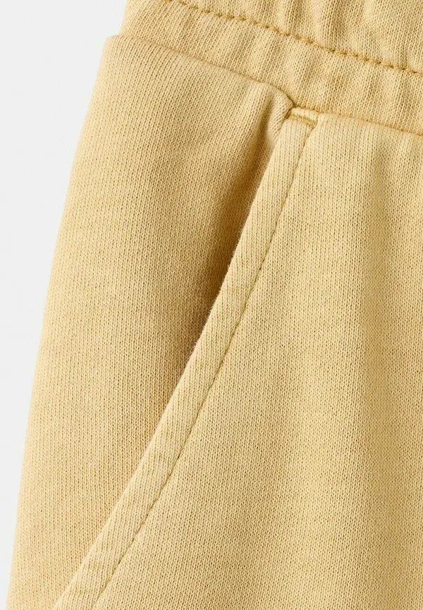 Детские спортивные штаны Mango Kids, горчично-желтый — фото 3