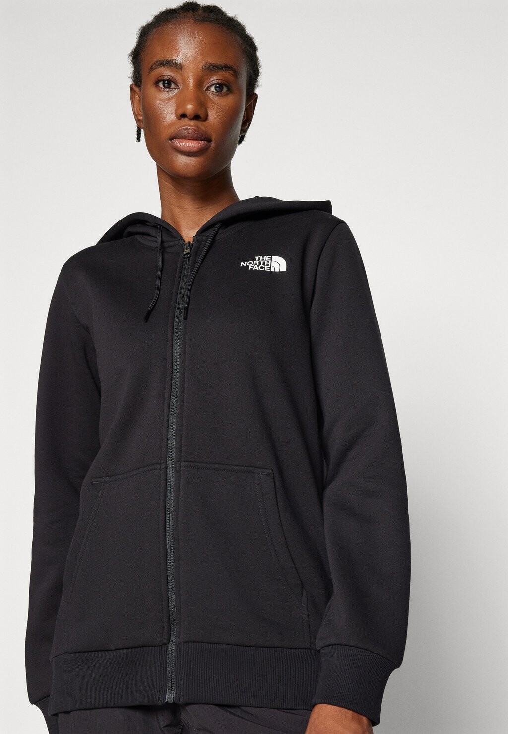 

Толстовка SIMPLE DOME FULL ZIP HOODIE The North Face, черный