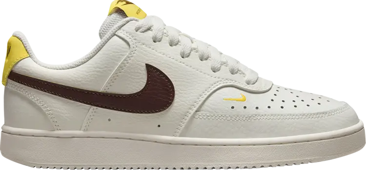 

Кроссовки Wmns Court Vision Low 'Sail Oxen Brown', белый