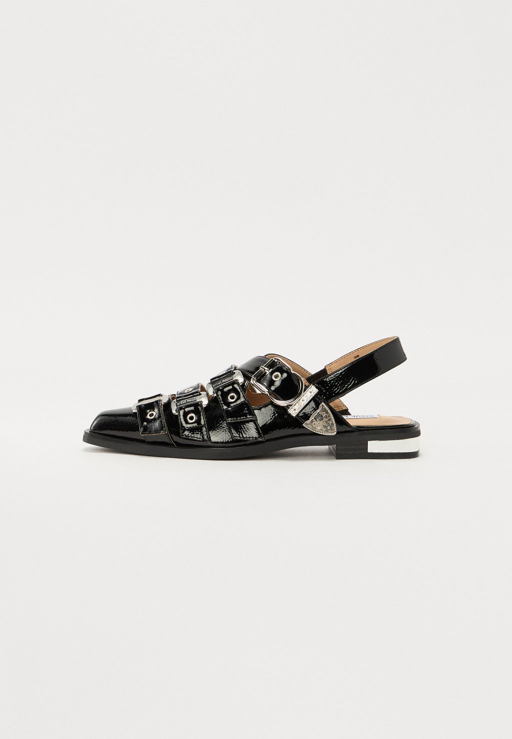Балетки с открытой пяткой GARI Steve Madden, черный