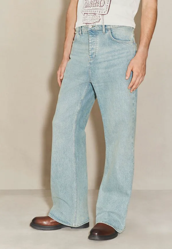 Джинсы свободного кроя edit flare Next, Vintage Wash