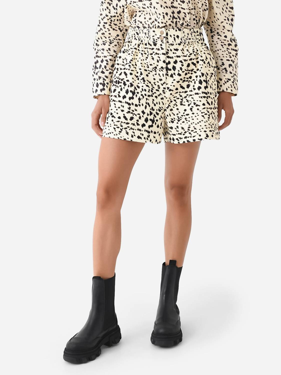 

Шорты Aspen с анималистичным принтом HUNTER BELL, цвет animal print