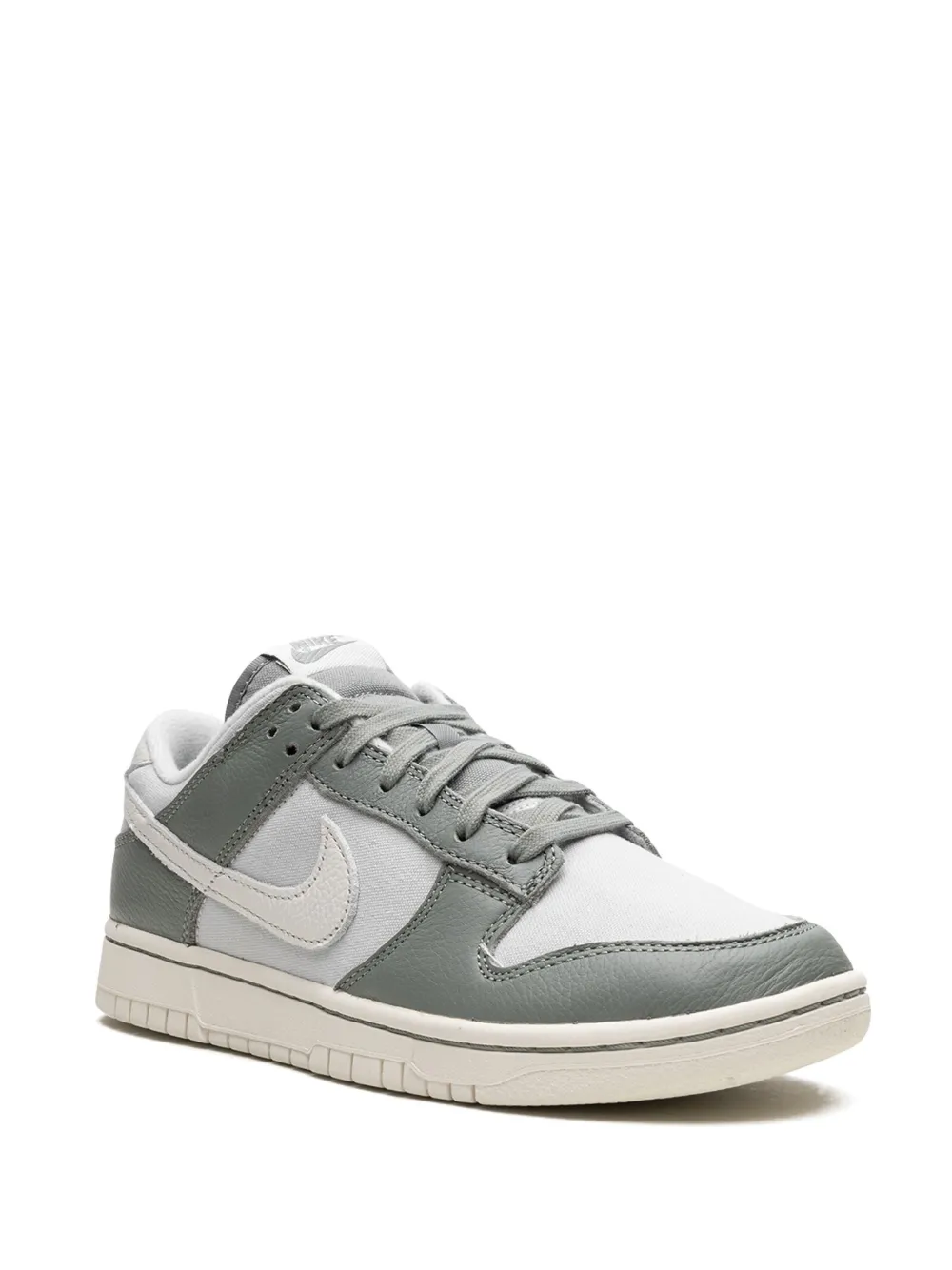 Кроссовки Dunk Low Retro PRM Mica Green Nike, белый — фото 2