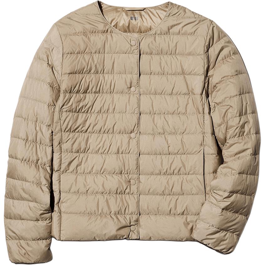 

Куртка FW25 Down для женщин UNIQLO, бежевый