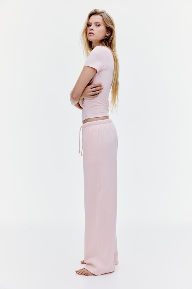 

Широкие спортивные штаны H&M, розовый
