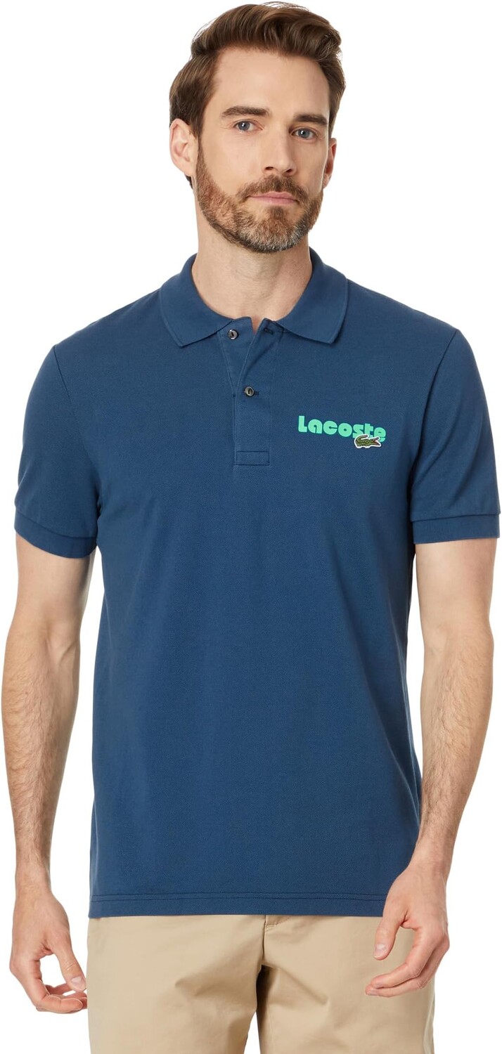 

Поло Lacoste Short Sleeve Regular Fit Polo, цвет Globe