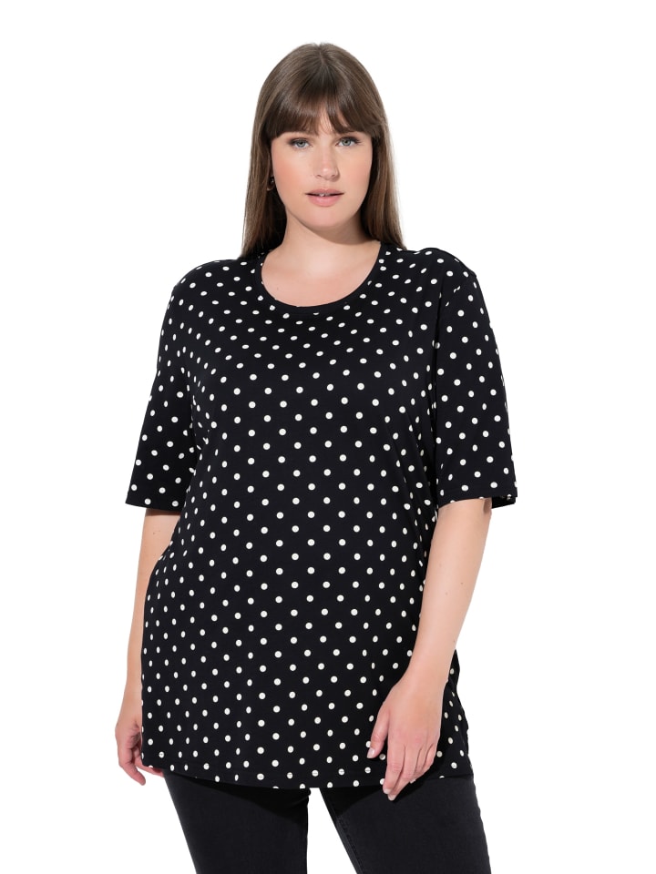 

Ulla Popken Черная футболка, Черный, Ulla Popken Черная футболка