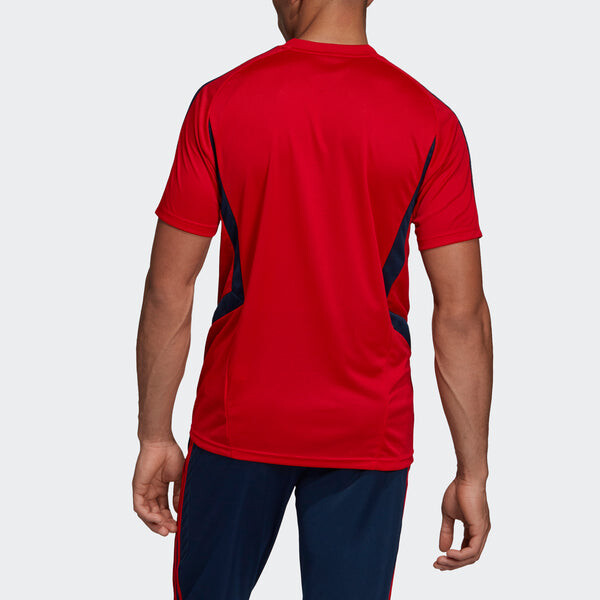 Футболка adidas Afc Tr Jsy Arsenal Training Short Sleeve Red, красный — фото 4