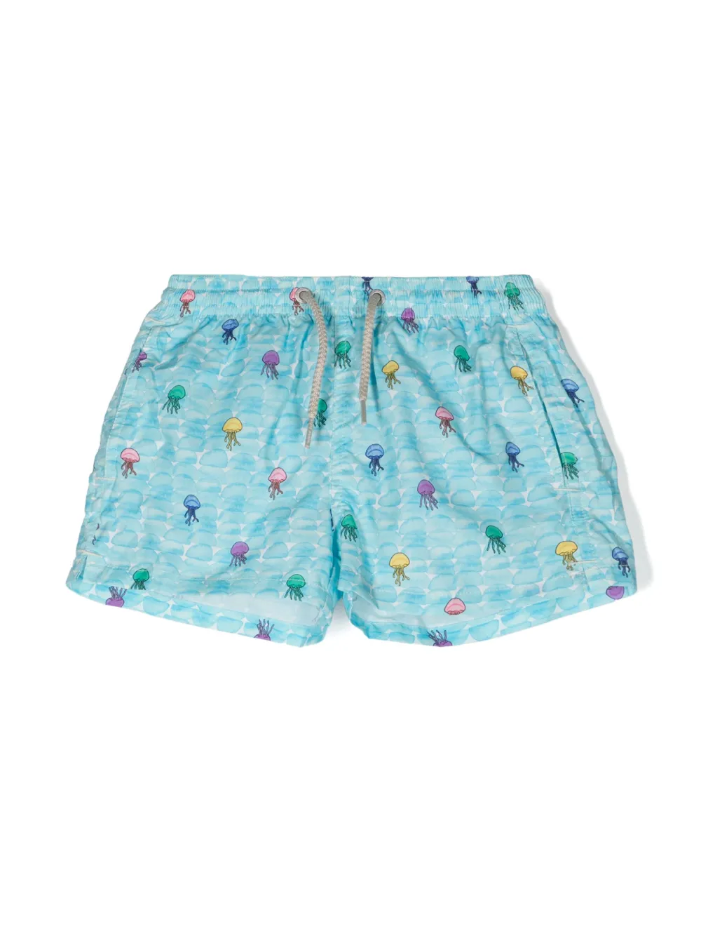 

Плавки-шорты Comfort Light с принтом Mc2 Saint Barth Kids, синий