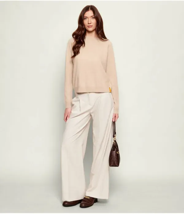 Свитер "Федди" relaxed fit Boss, бежевый — фото 2