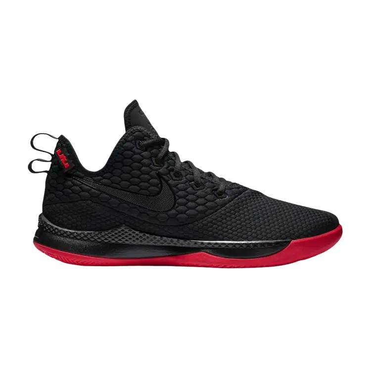 

Кроссовки Nike LeBron Witness 3 'Bred', черный