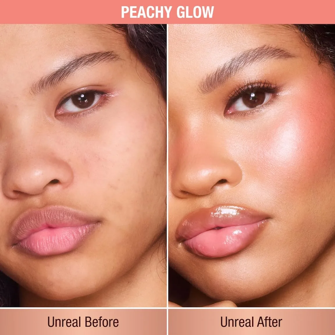 Румяна-стик Charlotte Tilbury Unreal Healthy Glow - кремовая текстура с возможностью наслаивания и ухаживающими компонентами - легко наносятся, растушевываются и придают коже сияние., Peachy Glow - poppy peach — фото 2