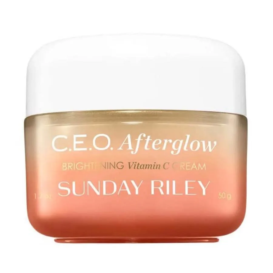 Крем для лица Sunday Riley — C.E.O. Afterglow Осветляющий с витамином C Уход за кожей, 50 мл