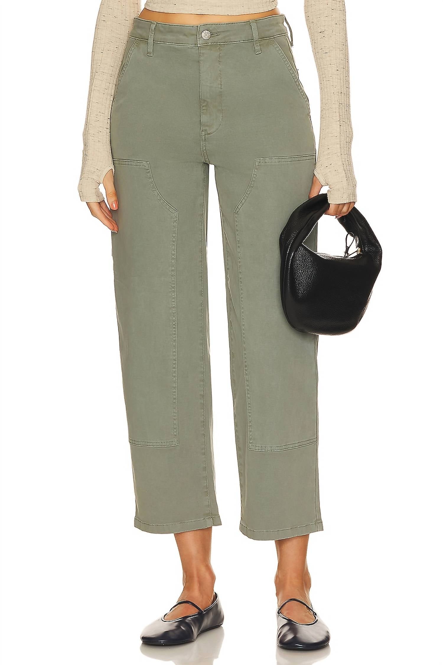 

Прямые брюки Ashton Utility в цвете Wild Fern PISTOLA
