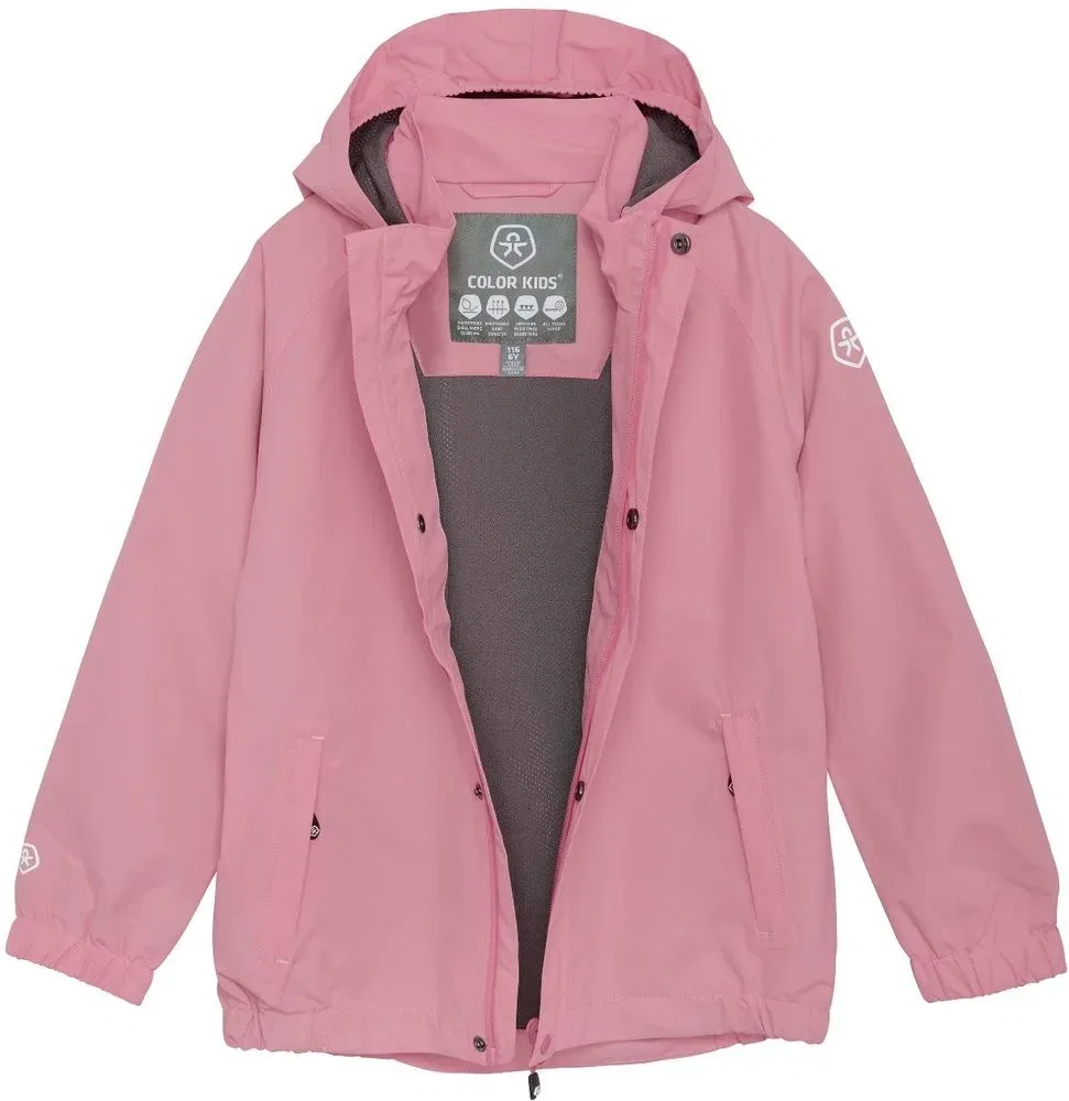 Регенджекет Shell Jacket Color Kids, розовый — фото 3