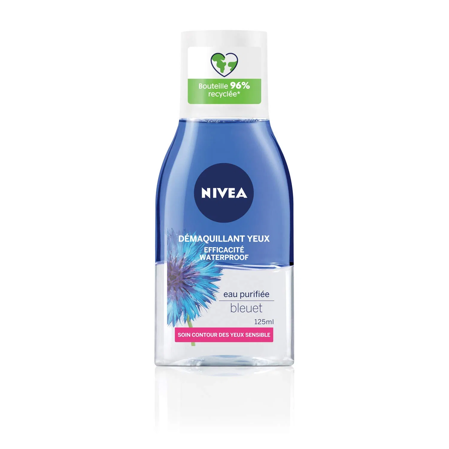 Средство для снятия макияжа Nivea — С глаз Double Action Cornflower 