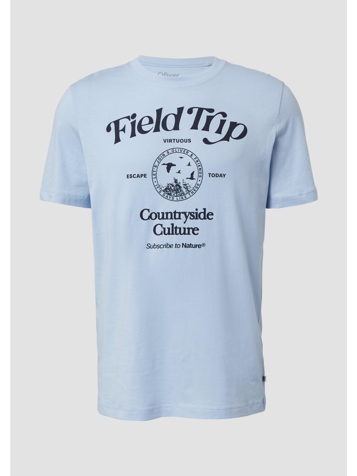 

Футболка s.Oliver, синий