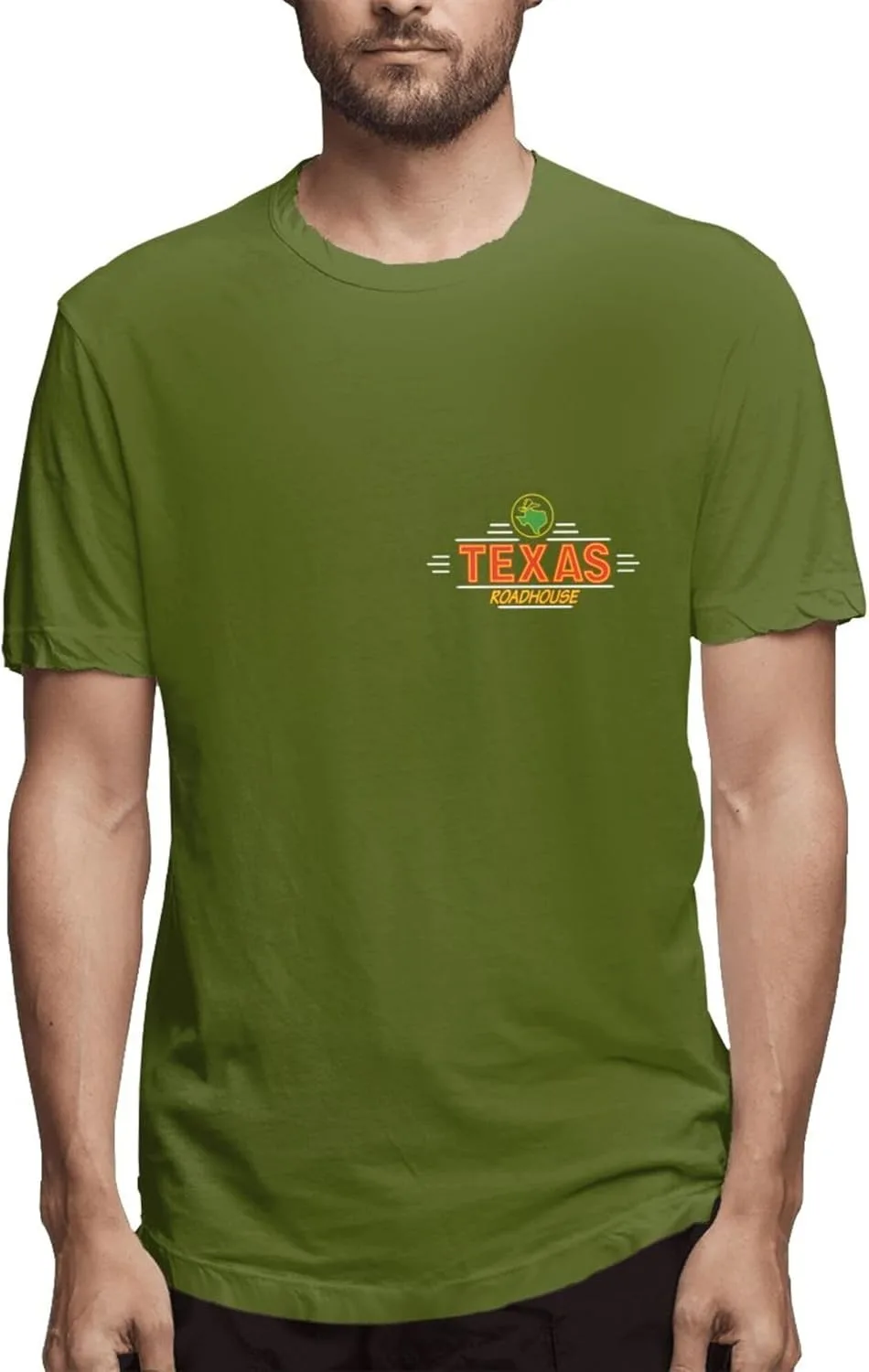 

Мужская футболка с логотипом, короткий рукав, круглый вырез TAMUNI