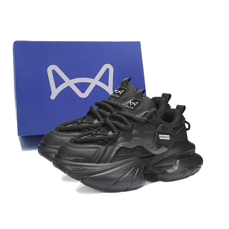 

MIIOW Мужские низкие массивные кроссовки Black Box, цвет Black Box