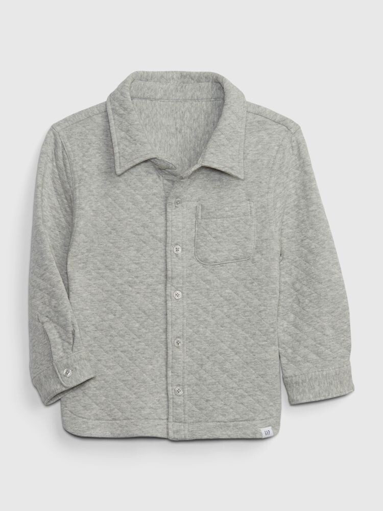 

Стеганая куртка Gap, серый