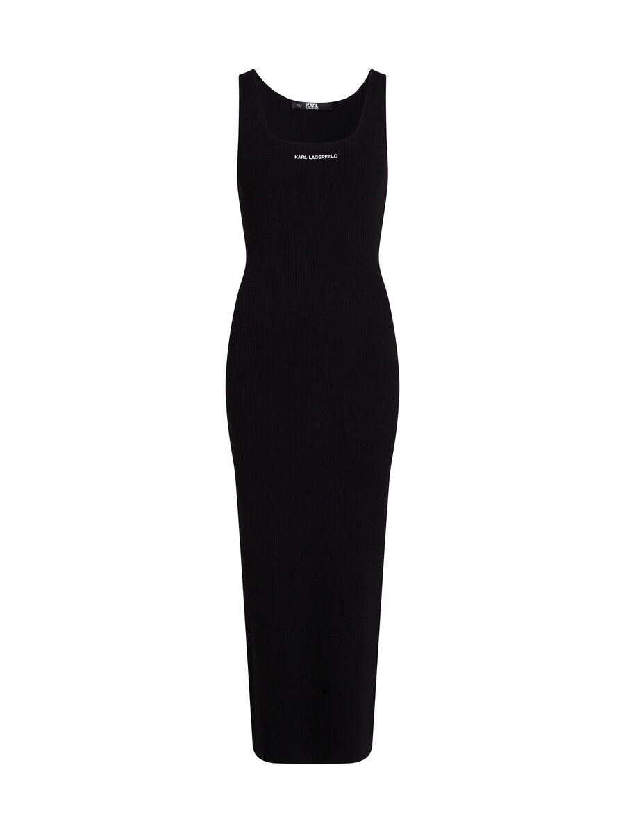 

Платье Karl Lagerfeld Dress Rib-Knit Sleeveless, черный