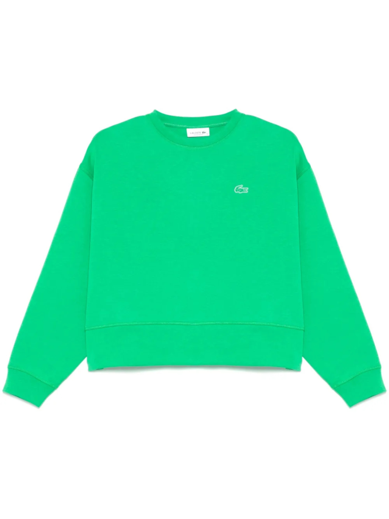 

Хлопковая толстовка Lacoste, зеленый