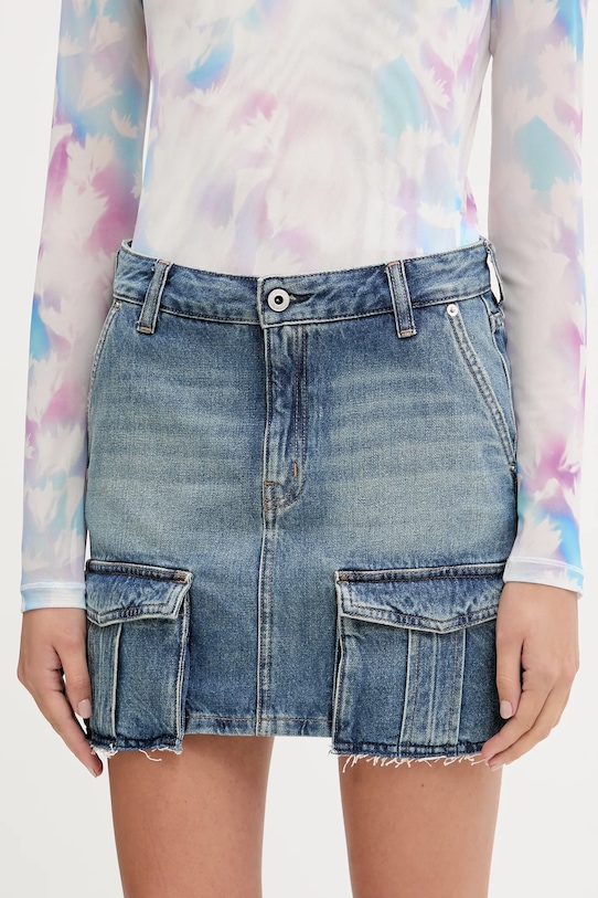 

Джинсовая юбка Karl Lagerfeld Jeans, синий