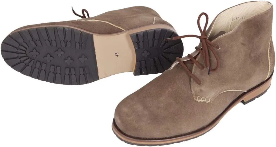 Мужские ботинки, 1989 год, изготовлены из оленьей кожи OLEAN Der Schuhtrachtler, коричневый — фото 3