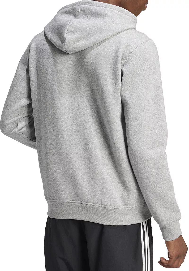 Мужская худи с трилистником Adidas Originals Adicolor Essentials, цвет MGH — фото 3