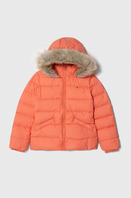 

Пуховик Tommy Hilfiger, оранжевый
