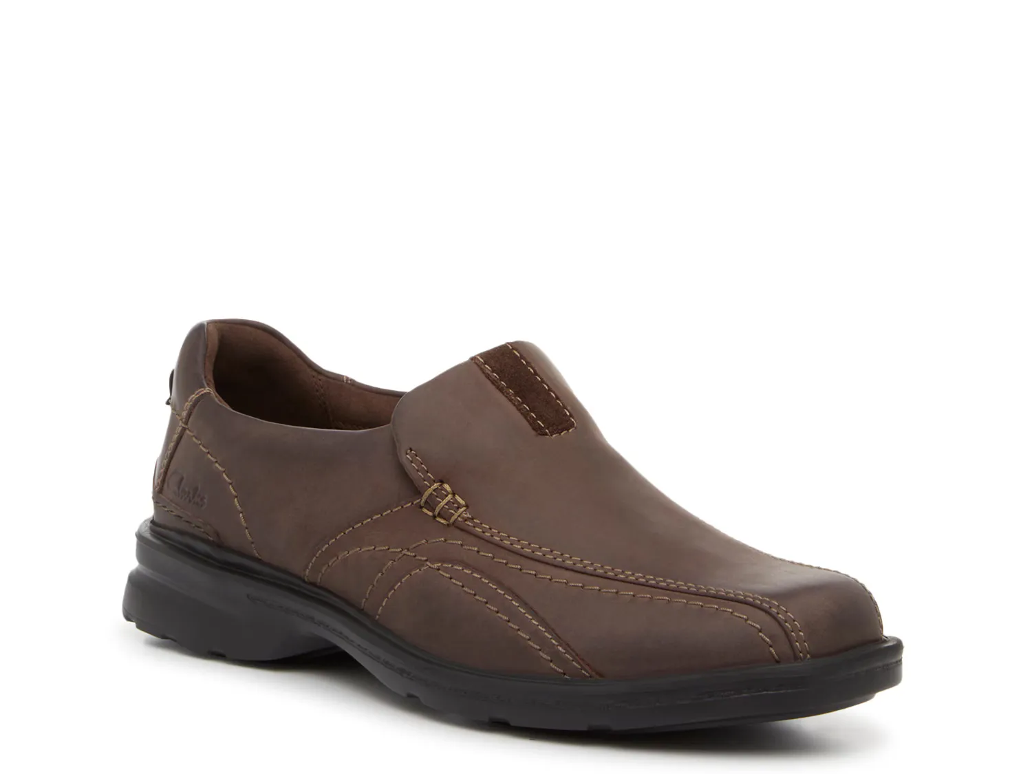 

Лоферы Gessler Step Slip-On Clarks, темно-коричневый